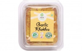 New Tree Garlic Khakhra   Box  180 grams